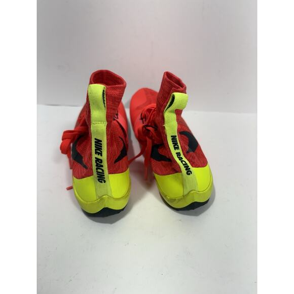 Nike Zoom Victory 4 XC 878804 600 Red 10 Spike Flyknit Track Running Shoes Mens - Picture 4 of 8
